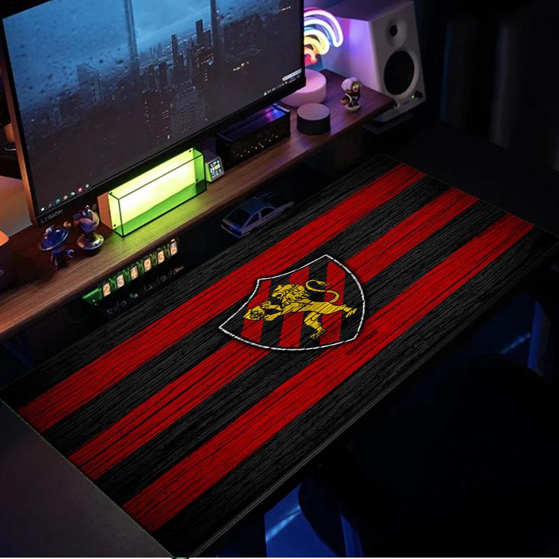 Sport Club Recife Crest mouse pad, rubber base, esports desk mat, mouse pad for gamers and office use, gaming desk , easy to clean mat