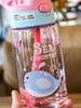 480ML Kids Water Sippy Cup Cartoon Baby Feeding Cup with Straws Leakproof Water Bottle Outdoor Travel Portable Children's Cups