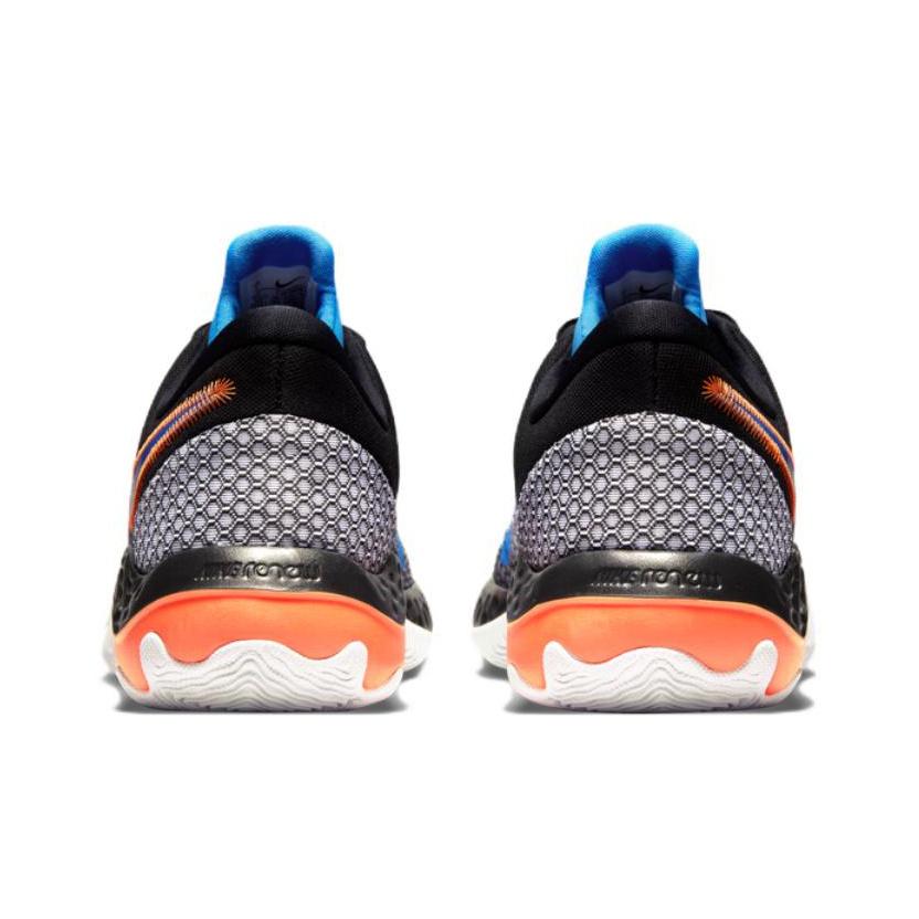 Nike Renew Elevate 2 Schwarz Total Orange Unisex Sneaker Weiß Hell-Foto-Blau CW3406-003