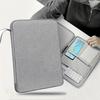 1PC  30cm/11.81inch Tablet Sleeve Bag Notebook Bag Large Capacity Multilayer Carrying Case Portable Tablet Handbag