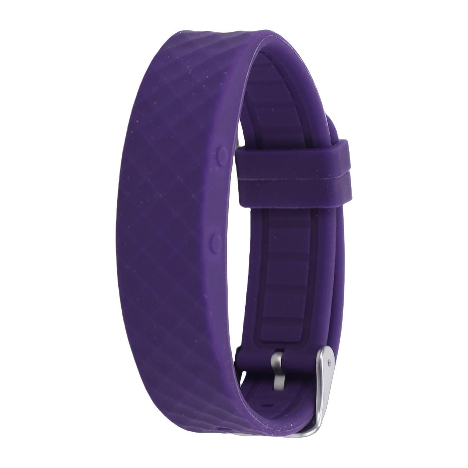 

Vibrating Alarm Reminder USB Charging Watch LED Fitness for Cal Fit Sleep Purple
