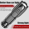 Flashlight, Multifunctional Rechargeable Flashlight High Tech Flashlight, Waterproof Flashlight (Black 1Pcs)
