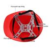 1 Piece Durable Construction High Strength Working Helmet Impact Resistant Shockproof Full Brim Hard Hat Protective Helmet
