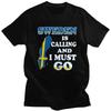Mens Sweden Is Calling T Shirt Short Sleeve Cotton Tshirts Valentines Day Gift Casual Sweden Flag Tee Loose Fit Clothing