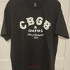 Cbgb Omfug Unisexs Black T Shirt Vintage Casual Designer Clothes Homme Stylish Top For Everyday Wear Breathable Fashion