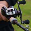 Kastestangsnellekombinasjoner 2,1M/2,4M karbonfiskestang og 17+1BB 7.1:1 Baitcasting-snelle sjøstangsnelle