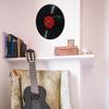 Vintage Household Wall Clock Ultra-Quiet Music Decor Vinyl Record Wall Clock  Gift