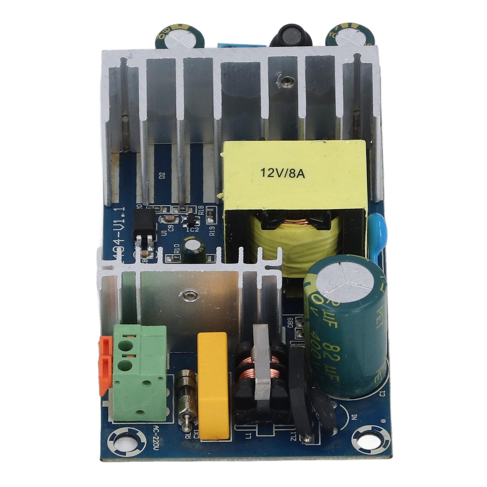 

AC to DC Power Supply Module Professional Efficient AC 85‑265V to DC 12V‑8A Switch Power Supply Board Industrial Power