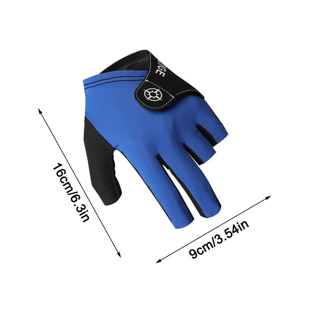 Levá rukavice na kulečník Elastická protiskluzová tréninková rukavice na kulečník Prodyšná rukavice na snooker a kulečník Fitness doplňky