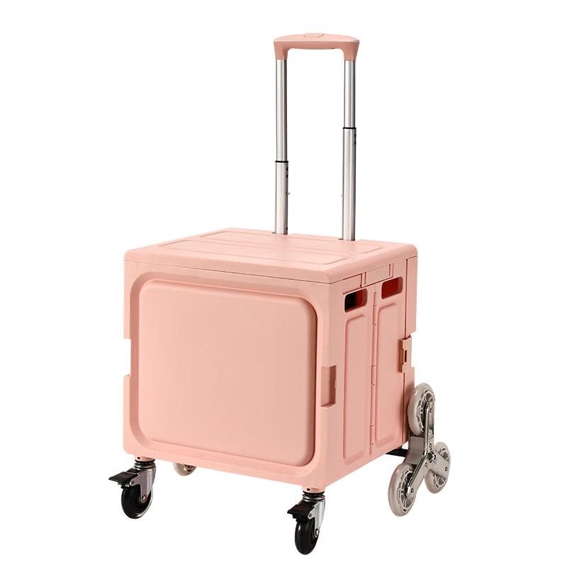 Portable Folding Utility Cart with Climbing Wheels Large
