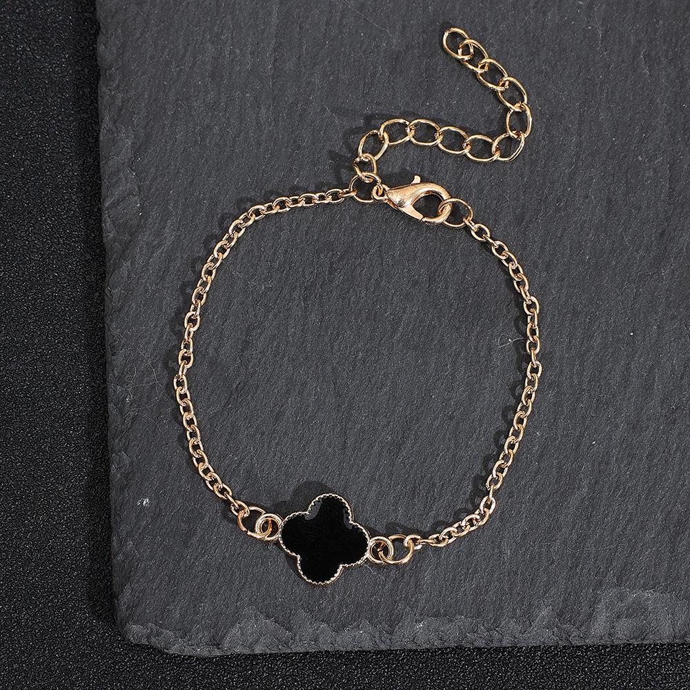 Gossip Girl-Inspired Four-Leaf Clover and Heart Necklace