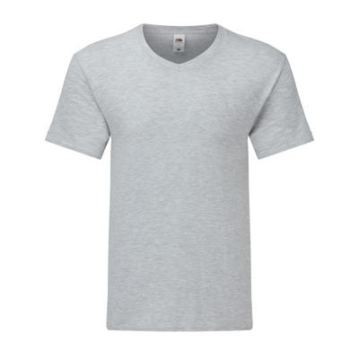 Fruit of the Loom Mens Iconic 150 Heather V Neck T-Shirt