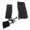 Clothes Heating Pad 3 Gears 2 in 1 Carbon Fiber USB Powered Warmer Pad for Skiing