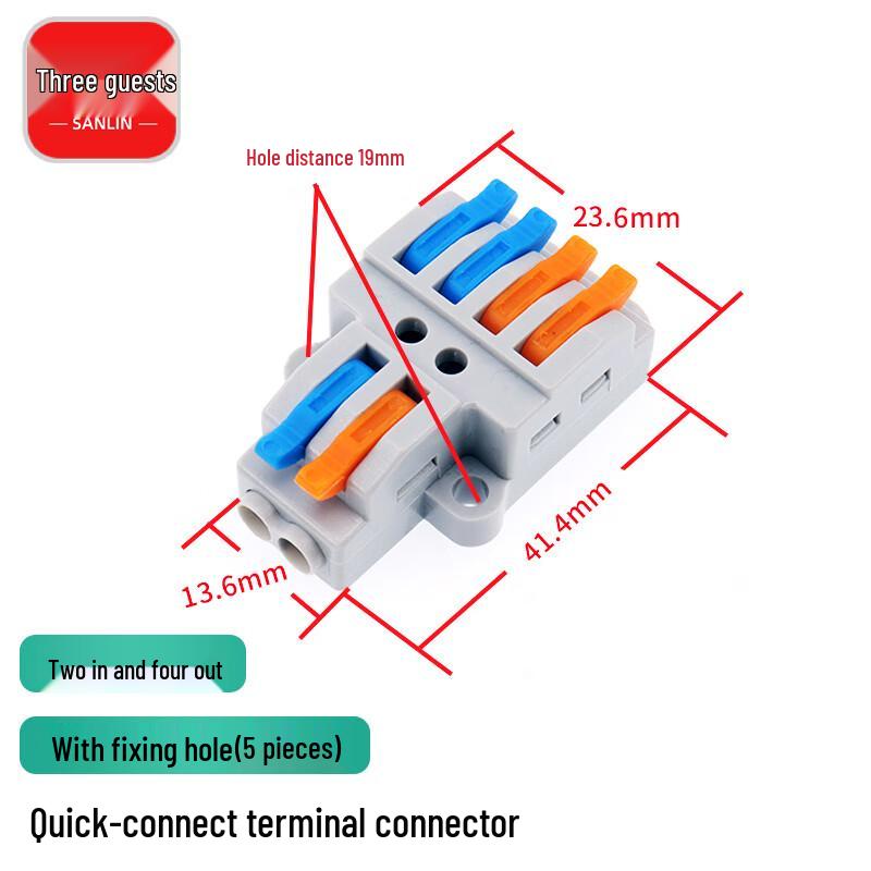 San Lin Quick Press-Type Wire Terminal Connectors