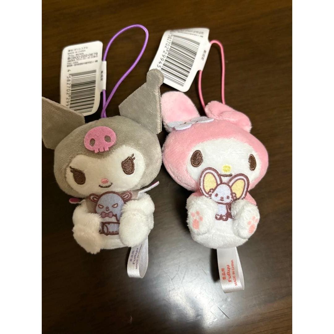 Sanrio Otomodachi to Issho Mascot My Melo Kuromi 2-piece set