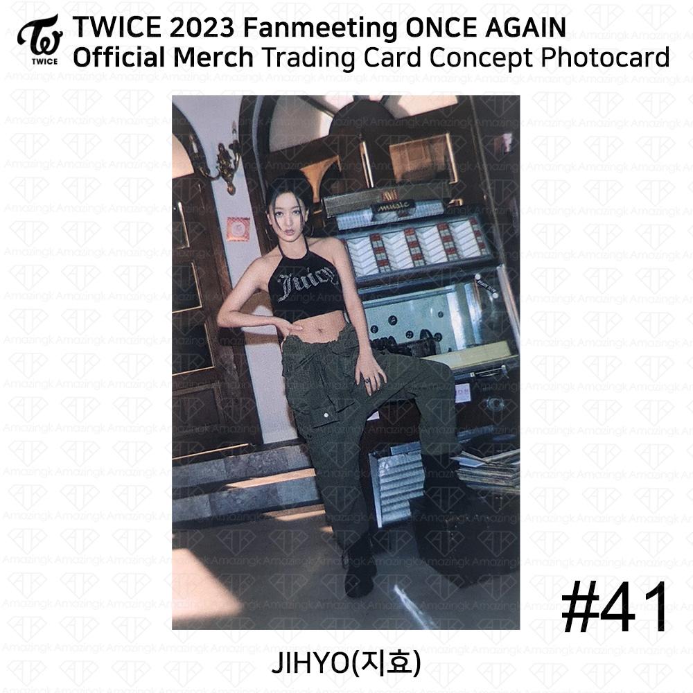 Twice 8. Jahrestag ONCE AGAIN Fanmeeting Pop-up MD Sammelkarte Fotokarte