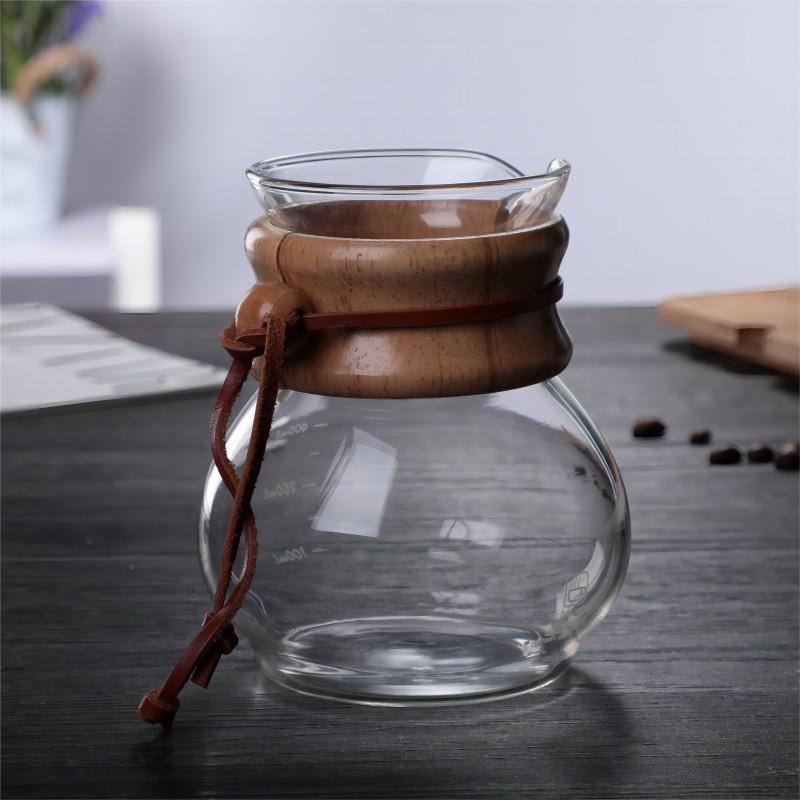 Glass coffee maker Sharing pot Ice dripping pot Cold brew coffee maker Household graduated cup Cold brew pot