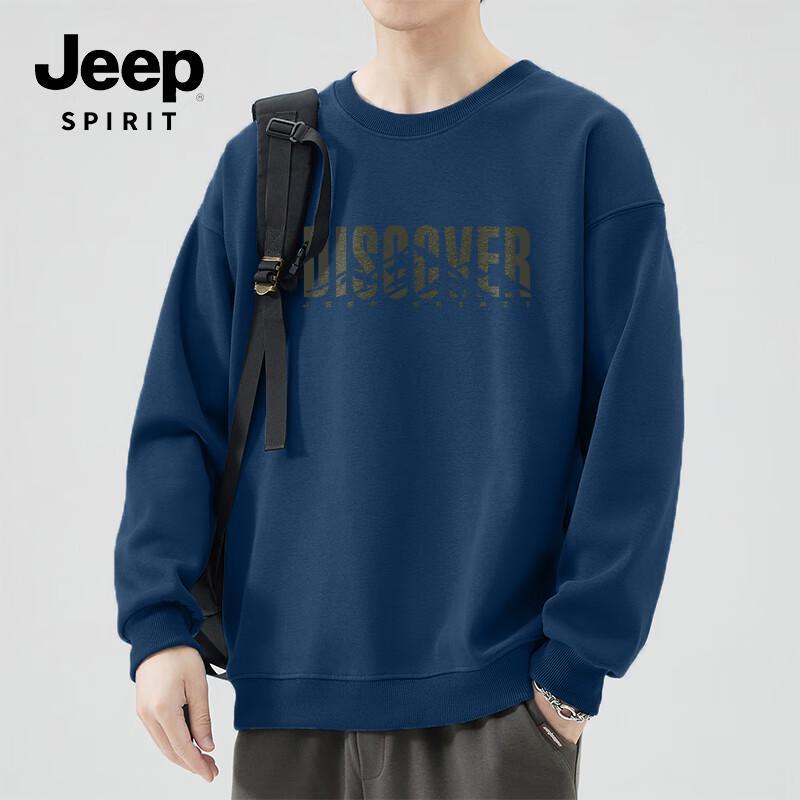 Мужской свитшот с круглым вырезом JEEP SPIRIT 2XL