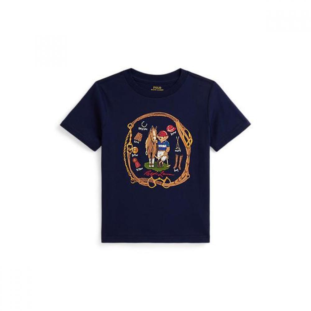 Polo Ralph Lauren Boys 2 7 Years Polo Bear Cotton Tee 3