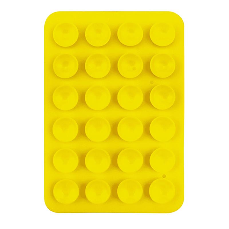 Single-Sided Silicone Suction Phone Holder Mat Multifunctional Suction Cup Wall Anti-slip Detachable Phone Rubber Sucker Pad