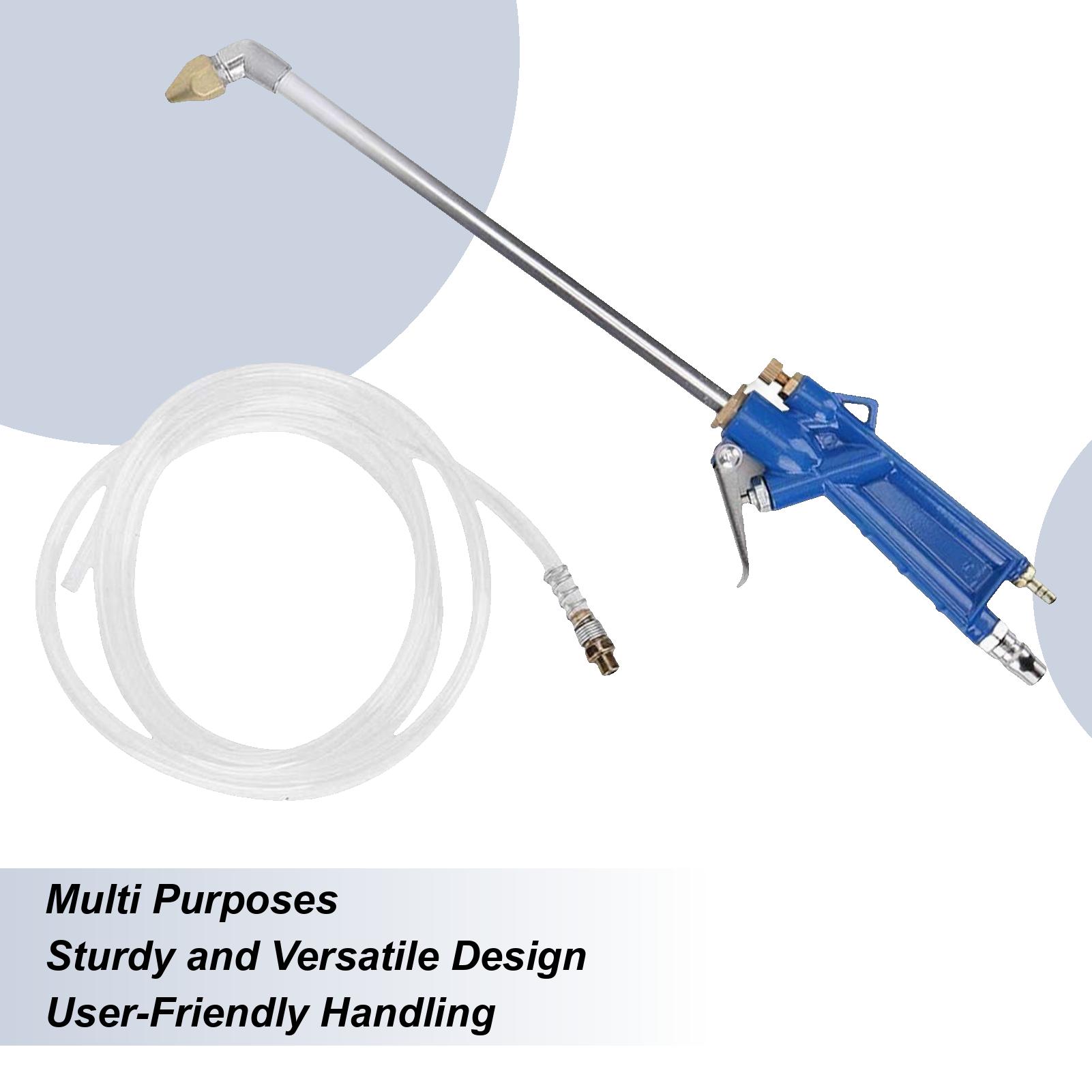 

Air Duster Pneumatic High Pressure Air Sprayer With Hose Ergonomic Extension Wand Cleaning Tool For Maintenance Interior China Mainland
