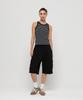 CHAMBROS [2-Pack] Cargo Pocket One-Pleat Bermuda Sweat Shorts