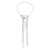 Multi Layer Pearl Tassel Brooch Necklace Multiple Functions Luxury Delicate Pin Pendant Necklace Jewelry Accessories