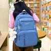 Casual Backpack Versatile For Primary And Secondary School Students Lightweight Backpack For Both Men And Women Multi-Compartment Stylish School Bag