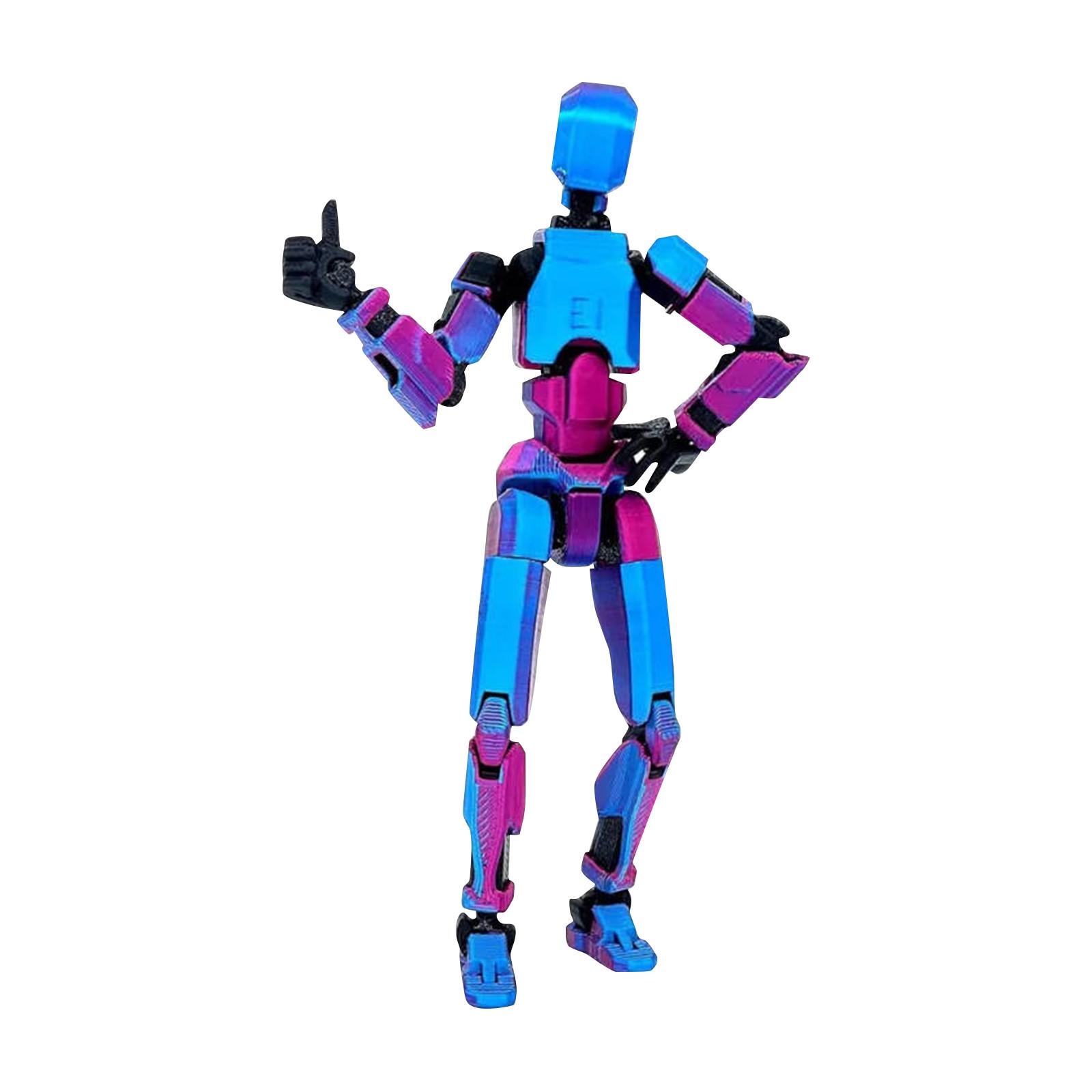 

Набор мобильных кукол, 3D-печатная мобильная кукла-робот Титан, подвижная мобильная кукла, подходит для коллекционеров, украшение рабочего стола