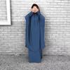 New 2022 Solid Color Swing Dress Robe Set