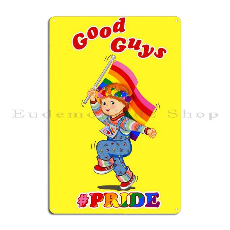 No More Mr. Good Guy Chucky Retro Movies Good Guys Fireman Child's Play Chucky Metal Party Cave Cinema Cinema Tin Sign Poster