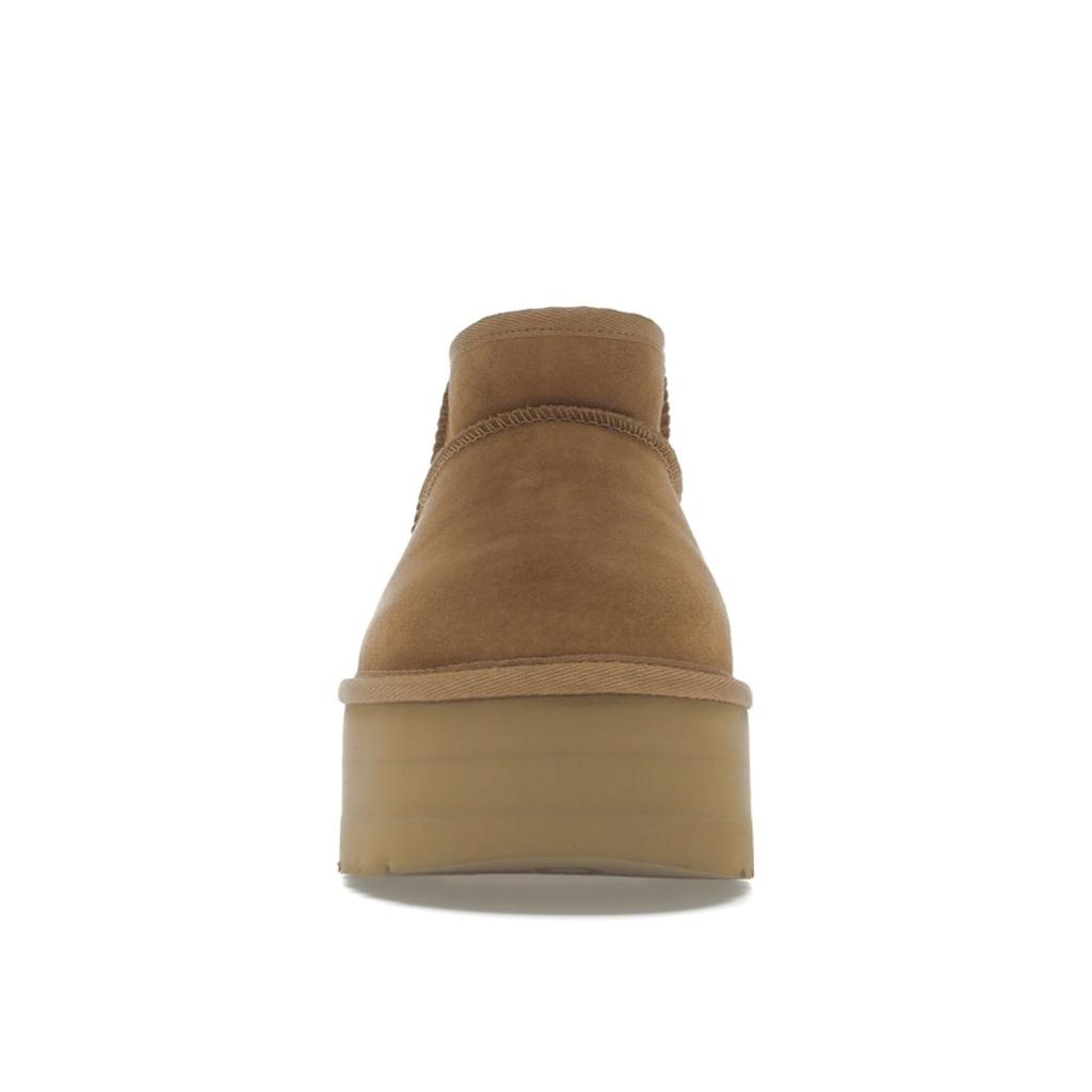 UGG Klassisk Ultra Mini Plattformstøvel Chestnut Damesneakers Brun 1135092-CHE