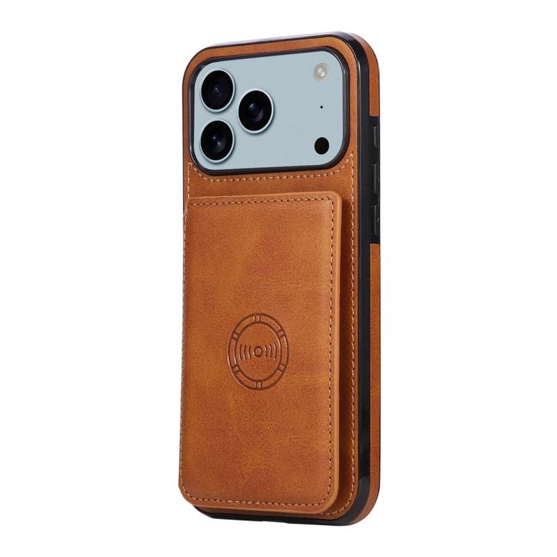 Anti-Theft Wallet Blocking Layer Magnetic Leather Phone Case For iPhone 17 Air 16E 15 14 Plus 13 12 Mini 11 Pro Max SE XS XR 8 7