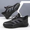 New Summer Soft Soled Running Shoes Men Black Mesh Breathable Casual Shoes Comfortable Fashion Versatile Outdoor Exercise Shoes