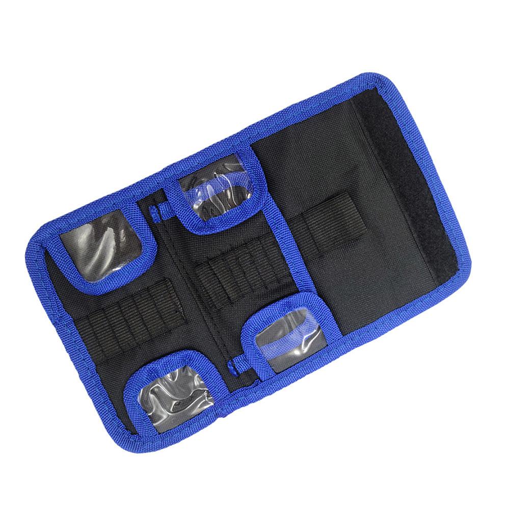 1 Stück Bohrer-Organizer-Tasche 24/30/55 Bohrer-Steckplätze zur Aufbewahrung Oxford-Gewebe Werkzeugtasche Etui Halter Beutel mit Reißverschluss Werkzeugaufbewahrung