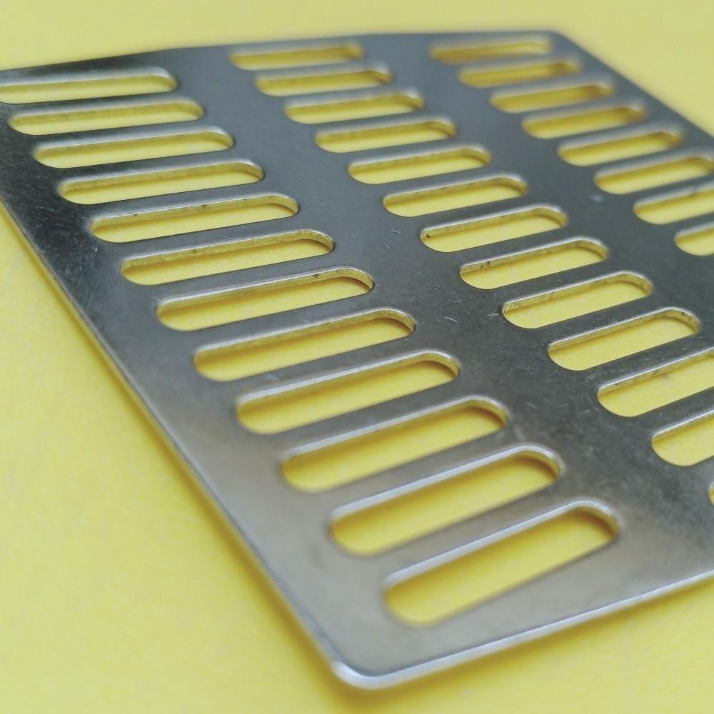 5pcs/set Stainless Steel Weep Hole Vent Covers Anti-blocking Floor Drain Mat Brick Wall Supplies