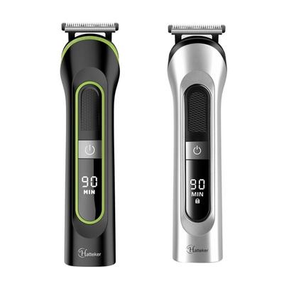 Set tagliacapelli Barbiere da uomo Tagliacapelli Rasoio elettrico a batteria Kit per toelettatura corpo Impermeabile 5 in 1