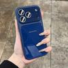 Genuine Glass Glossy Hard Shockproof Case for iPhone 17 16 15 14 13 12 11 Pro Max Plus Macaron Candy Color Cover for iPhone Air