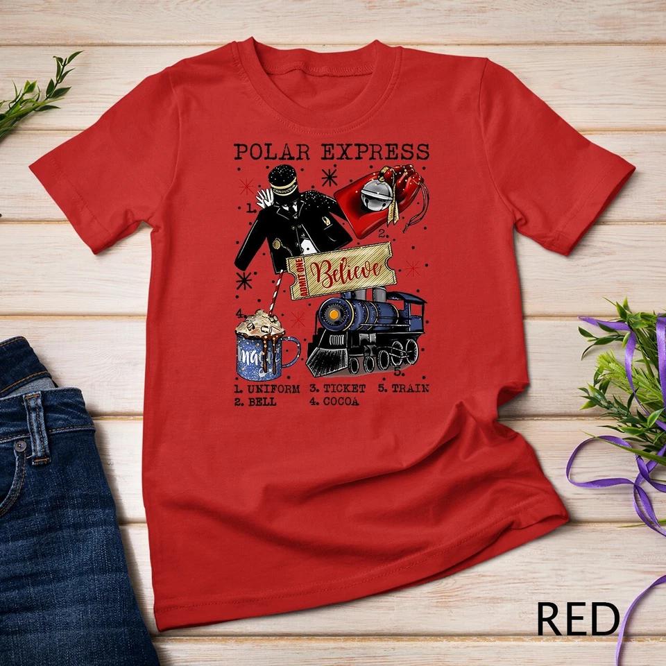 Polar Express Believe Christmas Shirt T-Shirt Unisex T-shirt 11 M