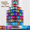 2.5cm Extra Large Magnetic Building Blocks: Geometric Puzzle Shapes for Kids
