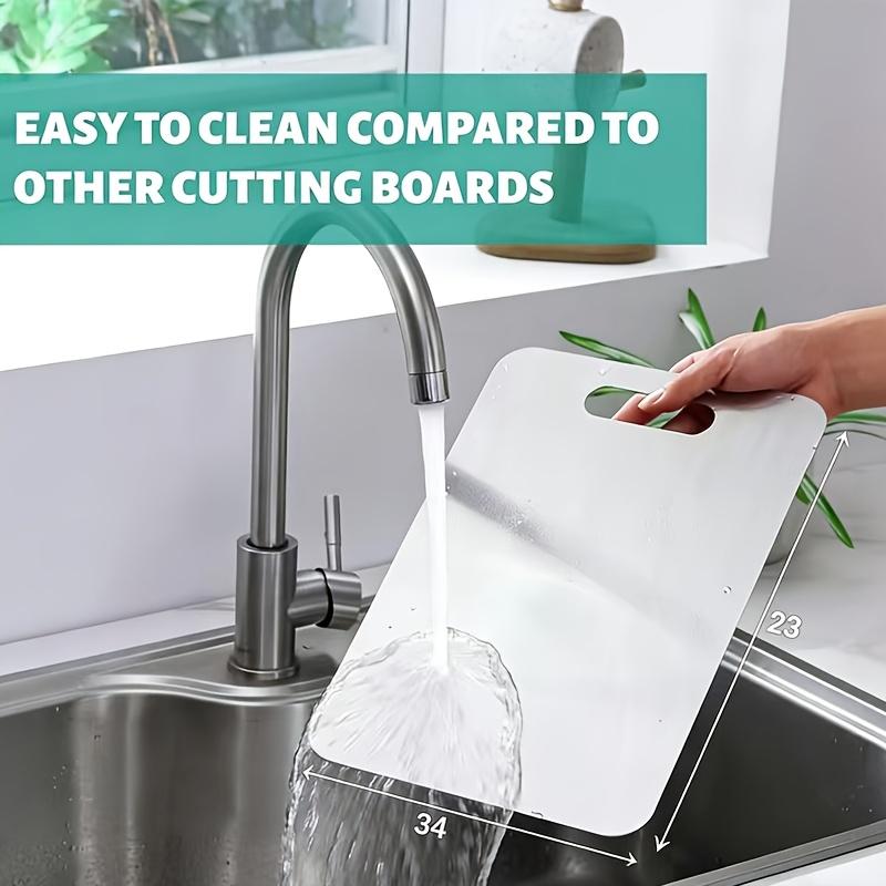 2026High-end cutting board - Double-sided Stainless steel for kitchen and dining use Cost-effective model Suitable for small kitchens Rv Small