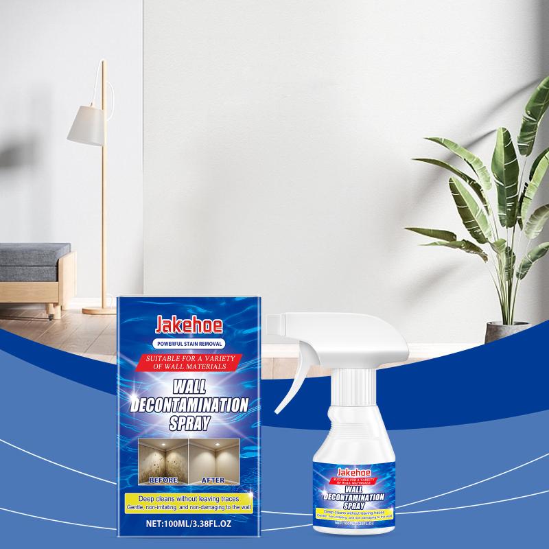 Wall Decontamination Spray Gently Remove Stains Without Residual Bathroom Wall Quick Cleaning Water Stains Easy To Use