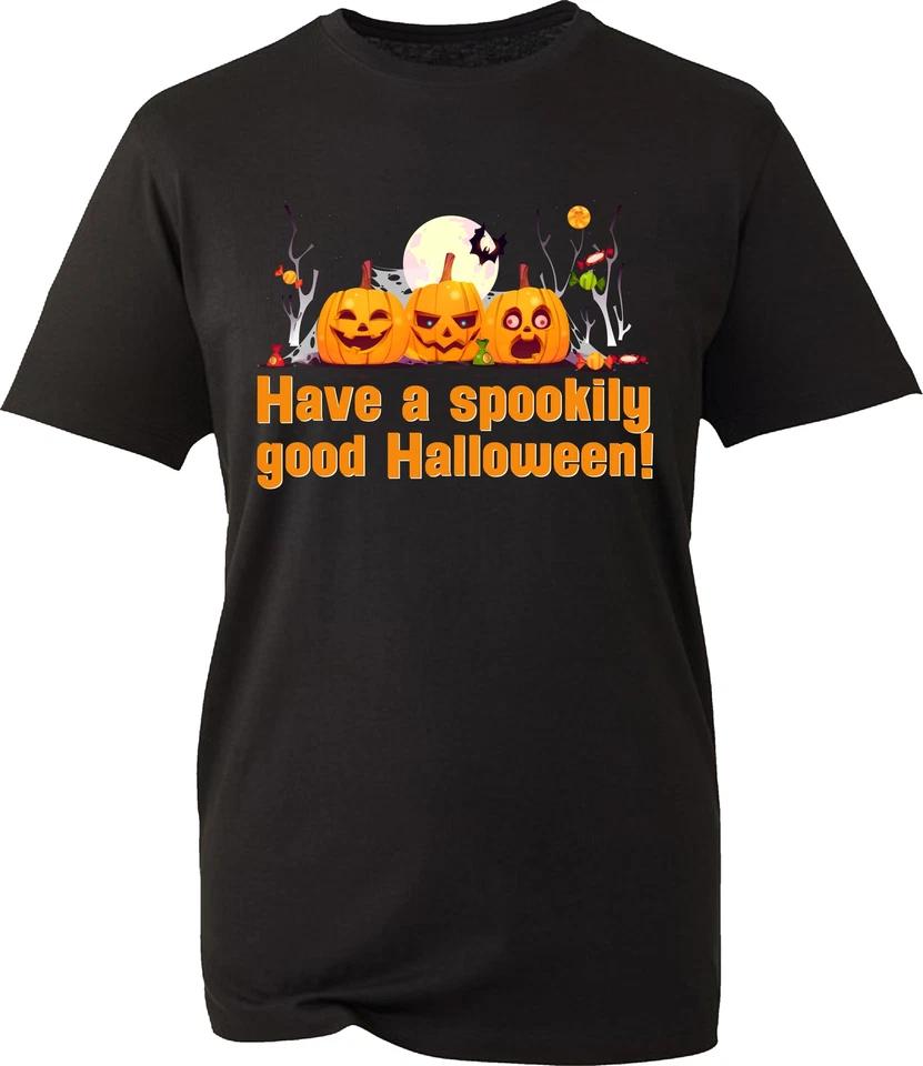 

Have a spookily good Halloween t shirt, Halloween t shirt, Men t shirt Tee top 4XL