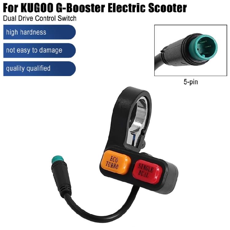 Precise Engineered Doublel Drive Control Switches 5 Pin Design With Headlight Feature For Scooter Motor And Light System