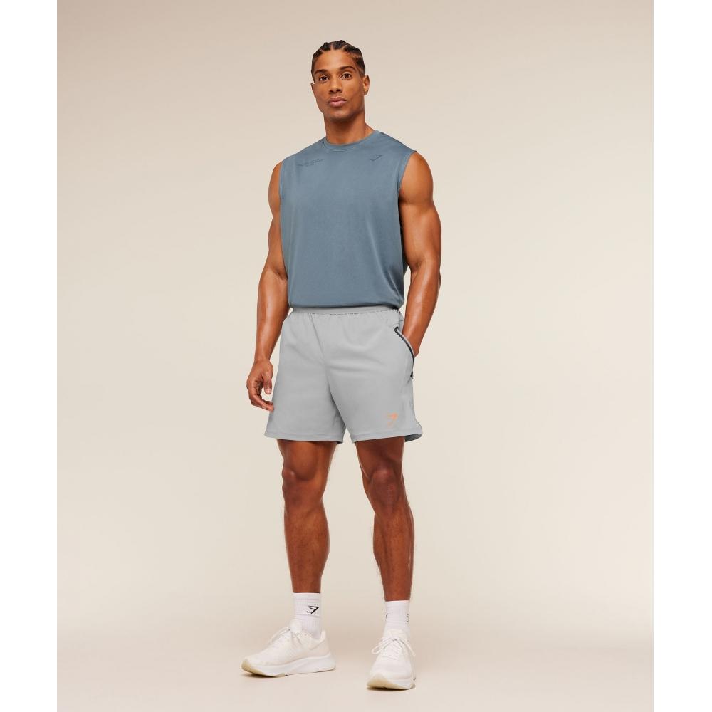 Gymshark Sport Hybrid Short Stratus Grey A3c9m Gdz1