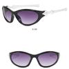 Women's Glasses Sun Protection UV Protection Fashion Personality XINGX Y2g Cyberpunk Street Shooting Catwalk Concave Sunglasses
