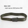 Authentic Canvas Tactical Belt for Student Military Training - Unisex