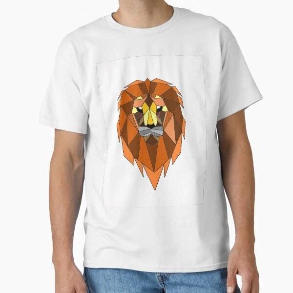 The Lion Art Classic Tshirt Tshirt Made In Usaus Size S2xl