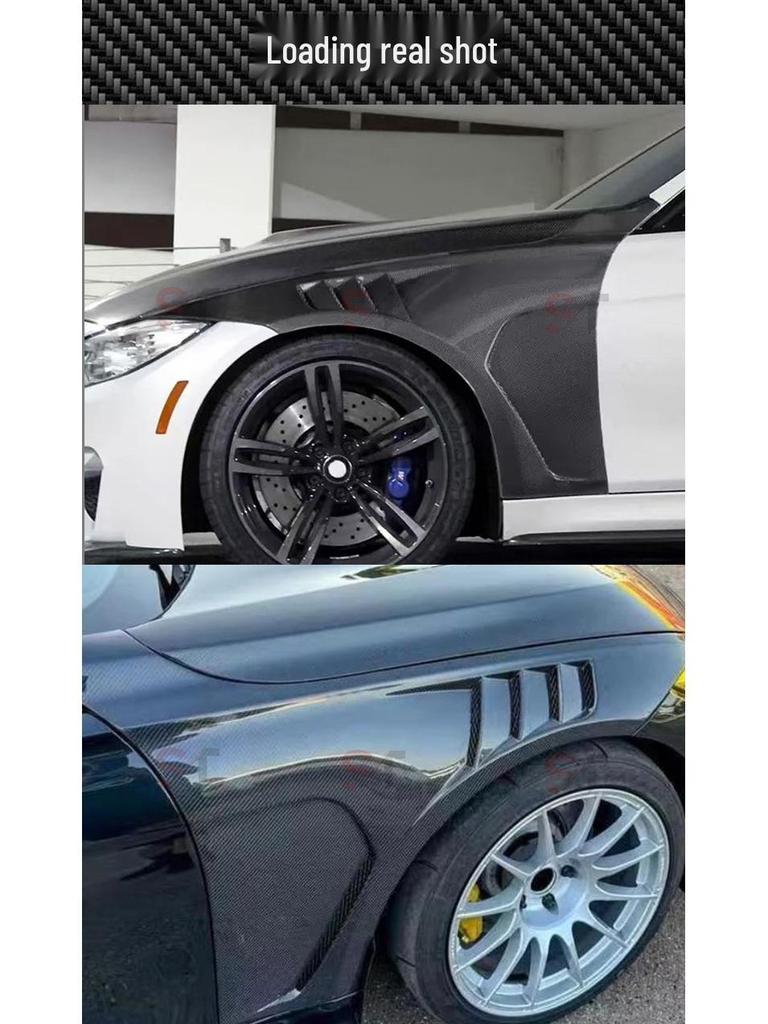 BMW M4 F82 Carbon Fiber Fender Flares Body Kit
