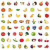 120 Fruit Fruit Doodle Stickers Decorative Notebook Suitcase Cartoon Stickers